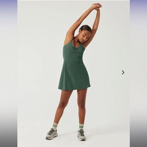 Green Outdoor Voices Exercise Dress